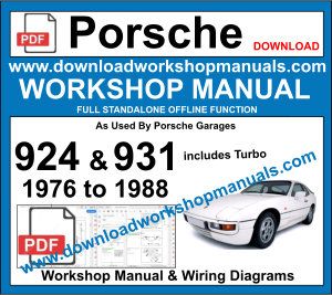 Porsche 931 repair workshop manual